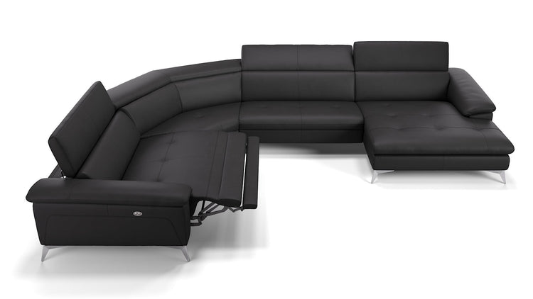 Leder Wohnlandschaft STELLA