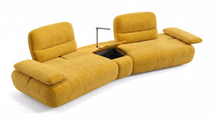 Stoff Sofa mit Mittelkonsole DUBAI