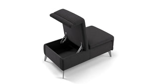 Stoff Hocker PALERMO