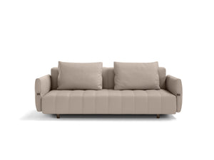 Leder 2-Sitzer Schlafsofa BERSONE