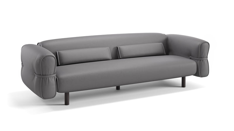 Leder 3-Sitzer BRIANO
