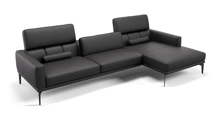 Leder Ecksofa SALERNO