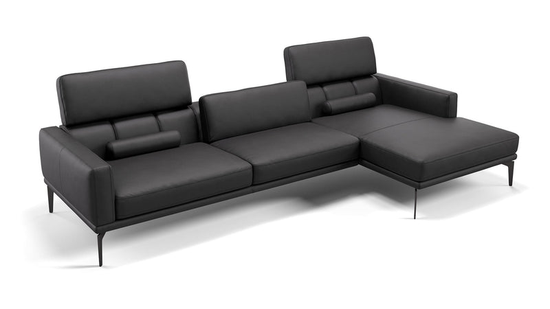 Leder Ecksofa SALERNO