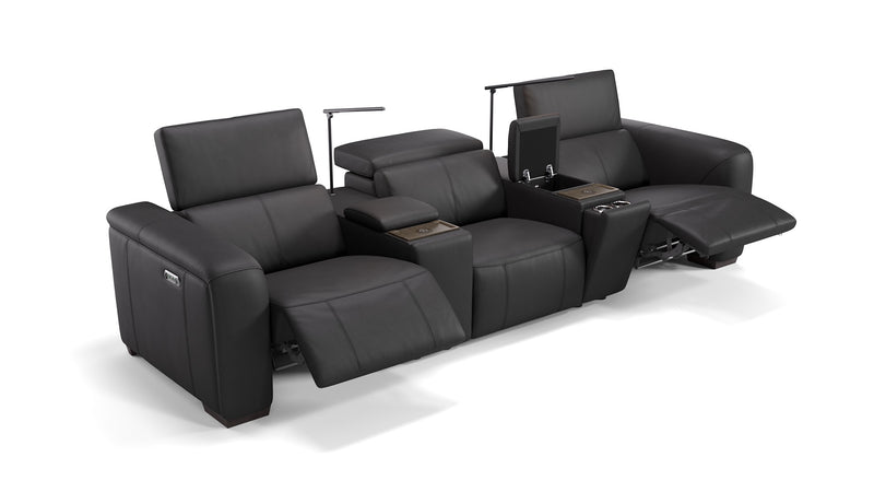 Leder 3-Sitzer Kinosofa SORRENTO