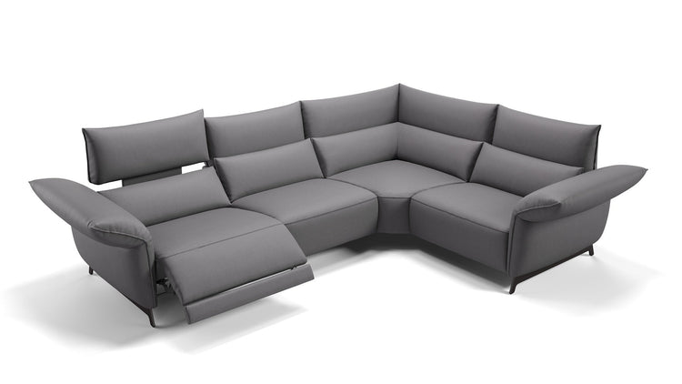 Leder Ecksofa CUNEO
