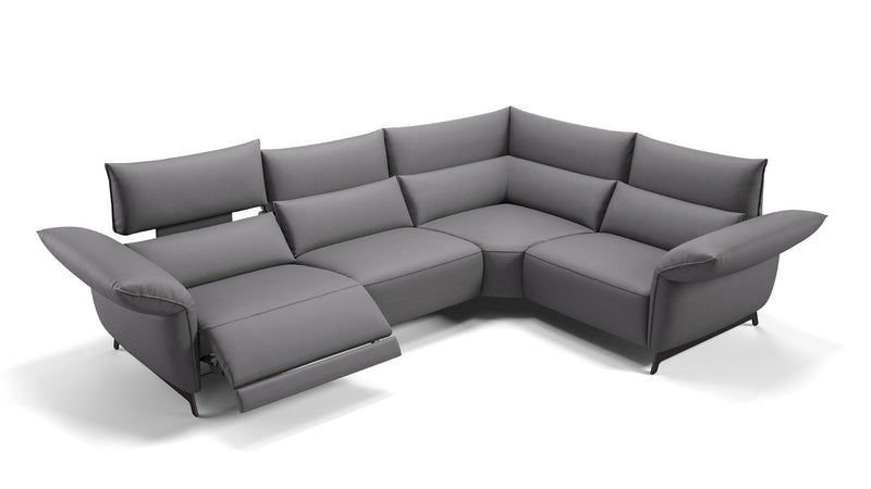 Leder Ecksofa CUNEO