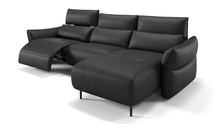 Leder Ecksofa PERUGIA