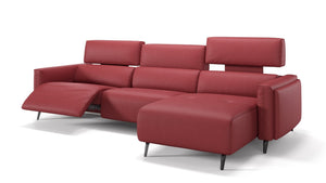 Leder Ecksofa AVELLA