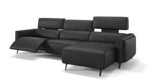 Leder Ecksofa AVELLA