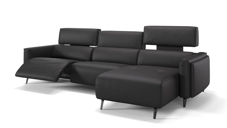 Leder Ecksofa AVELLA