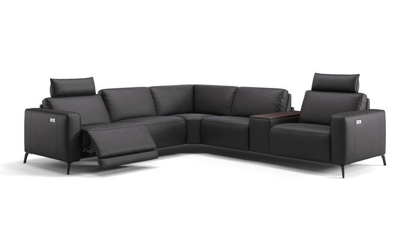 Leder Ecksofa BARLETTA