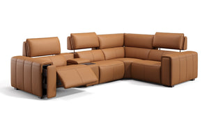 Leder Wohnlandschaft BRANO