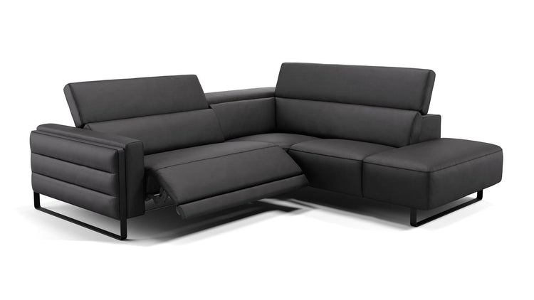 Leder Ecksofa DELTONA