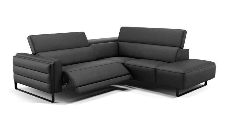 Leder Ecksofa DELTONA