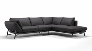 Leder Ecksofa ESTELLA