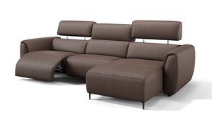 Leder Ecksofa LIORA