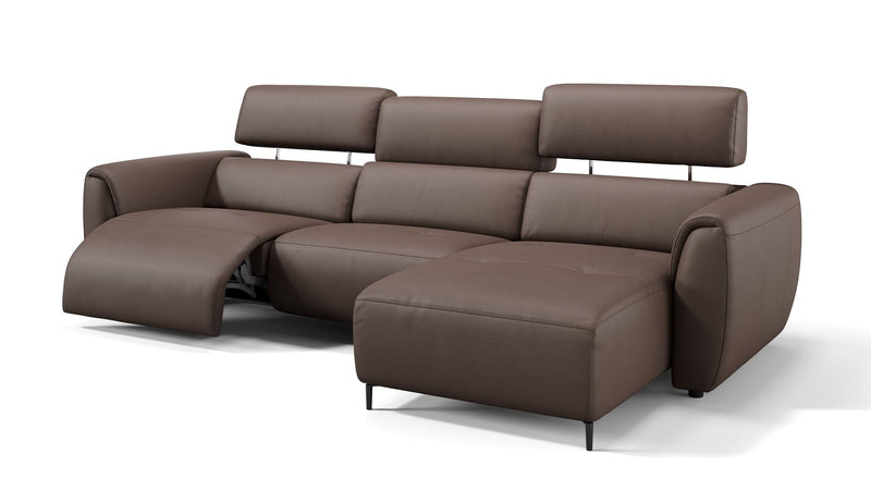 Leder Ecksofa LIORA