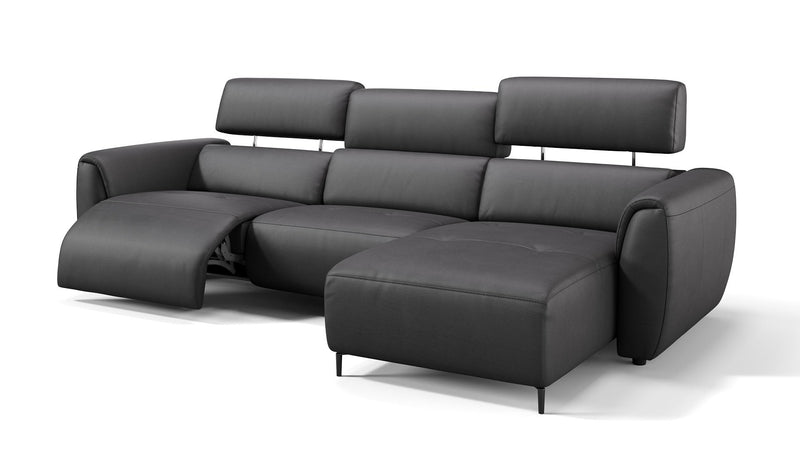 Leder Ecksofa LIORA