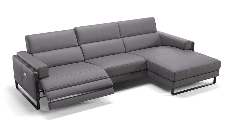 Leder Ecksofa MILO