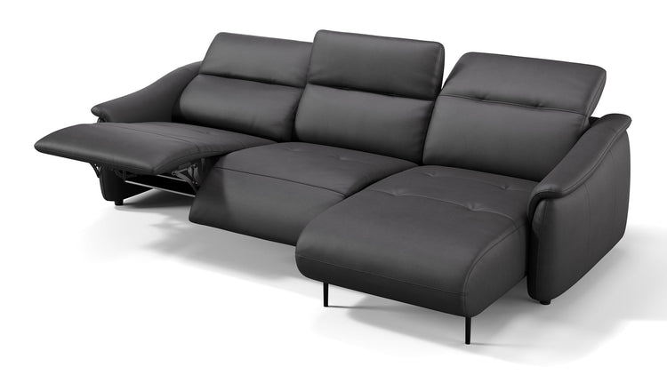 Leder Ecksofa ORENO