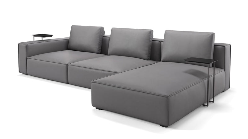 Leder Ecksofa SELVA