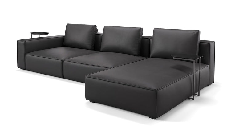 Leder Ecksofa SELVA