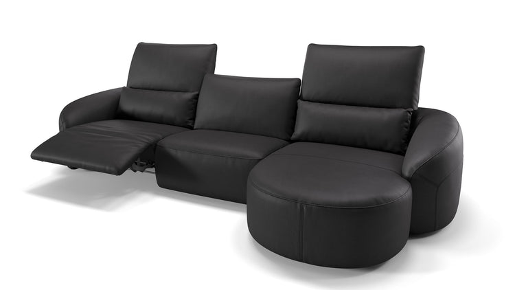 Leder Ecksofa ST. MORITZ