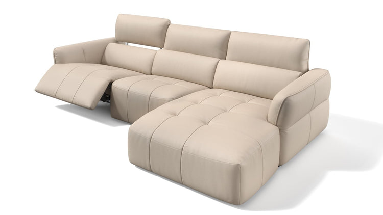 Leder Ecksofa VERANO