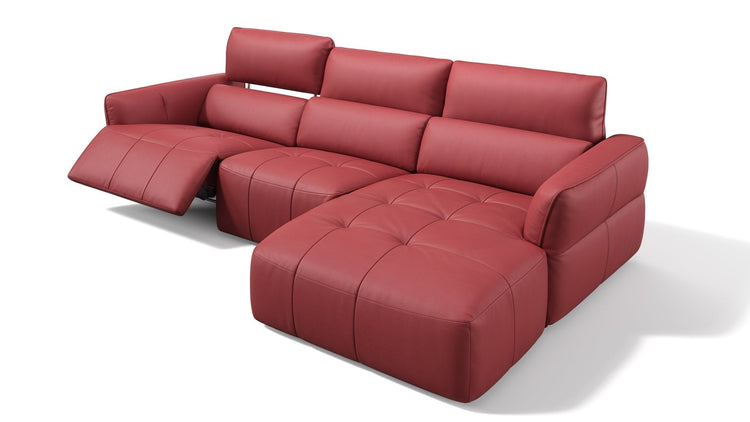 Leder Ecksofa VERANO