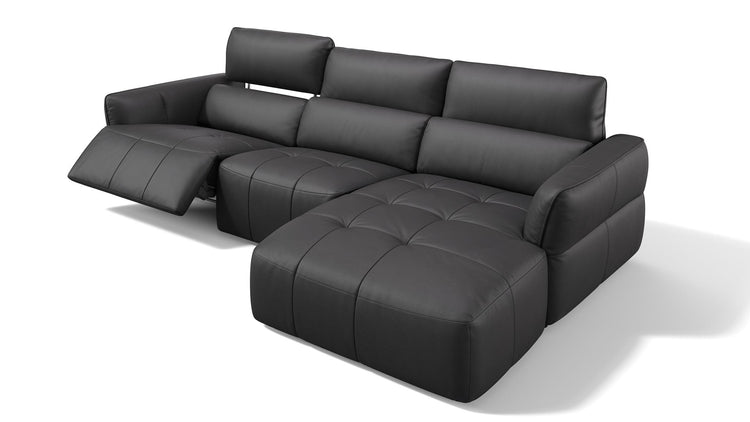 Leder Ecksofa VERANO