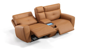 Leder Kino 2-Sitzer LEVANTO