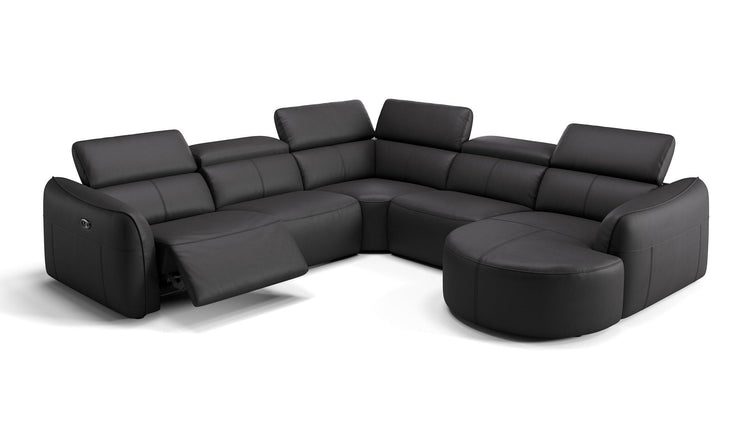 Leder Wohnlandschaft MILAZZO