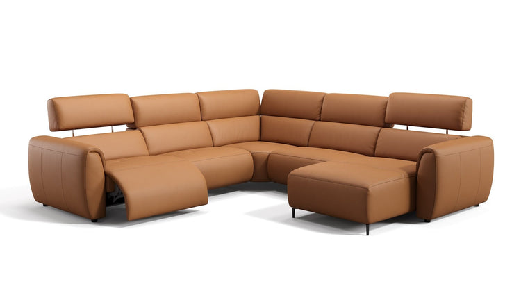 Leder Wohnlandschaft LIORA