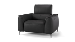 Leder 1-Sitzer Sofa COMO