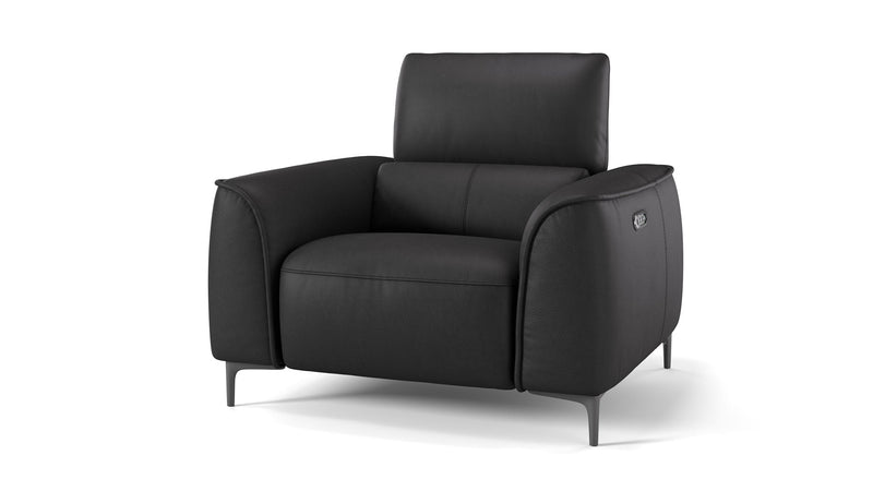 Leder 1-Sitzer Sofa COMO