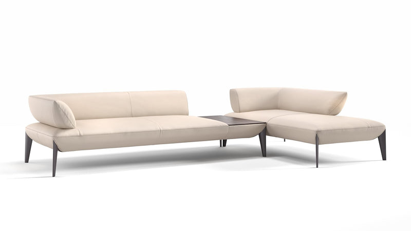 Leder Ecksofa ALMERIA