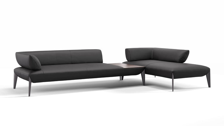 Leder Ecksofa ALMERIA