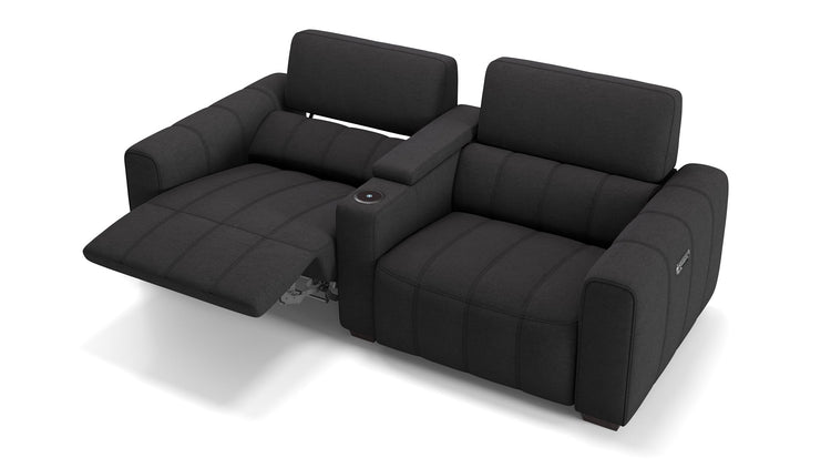 Stoff 2-Sitzer Kinosofa MALIBU