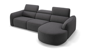 Stoff Ecksofa MILAZZO