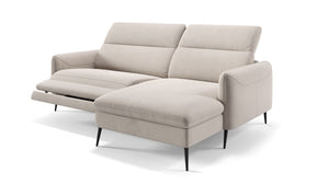 Stoff Ecksofa MESSINA Mini