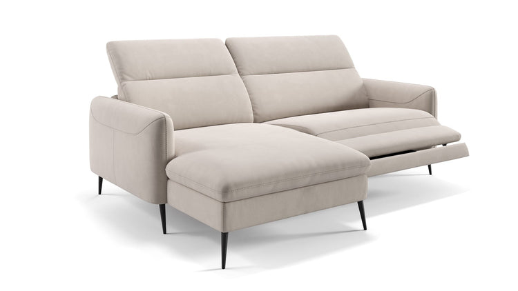 Stoff Ecksofa MESSINA Mini