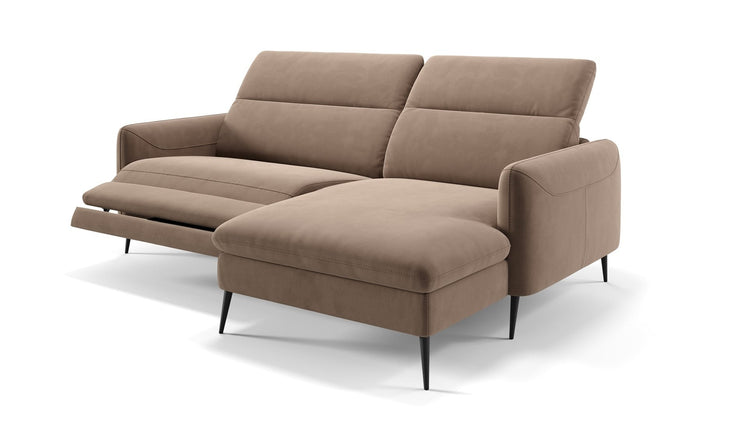 Stoff Ecksofa MESSINA Mini
