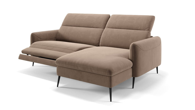 Stoff Ecksofa MESSINA Mini