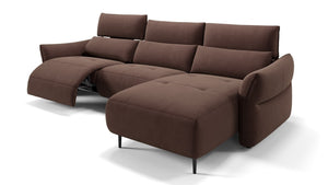 Stoff Ecksofa PERUGIA