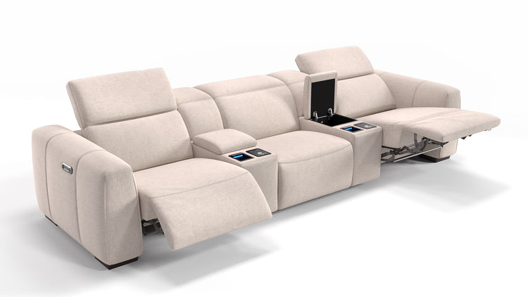Stoff 3-Sitzer Kinosofa MILLESIMO