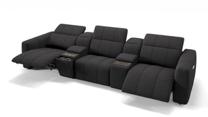 Stoff 3-Sitzer Kinosofa FLORIDA