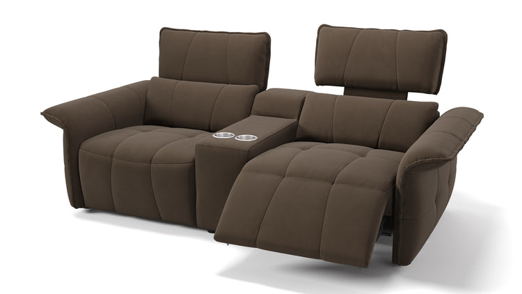 Stoff 2-Sitzer Kinosofa ADRIA