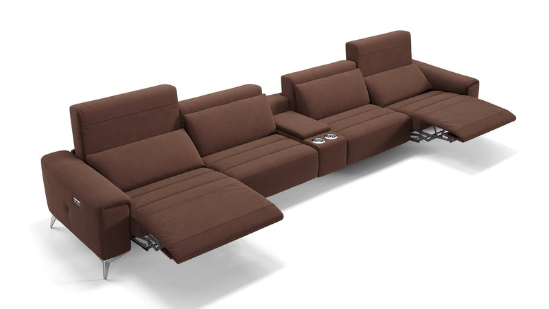 Stoff 4-Sitzer Kinosofa BELLA