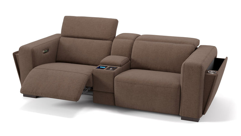 Stoff 2-Sitzer Kinosofa ANCONA