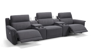 Stoff 3-Sitzer Kinosofa MALITO